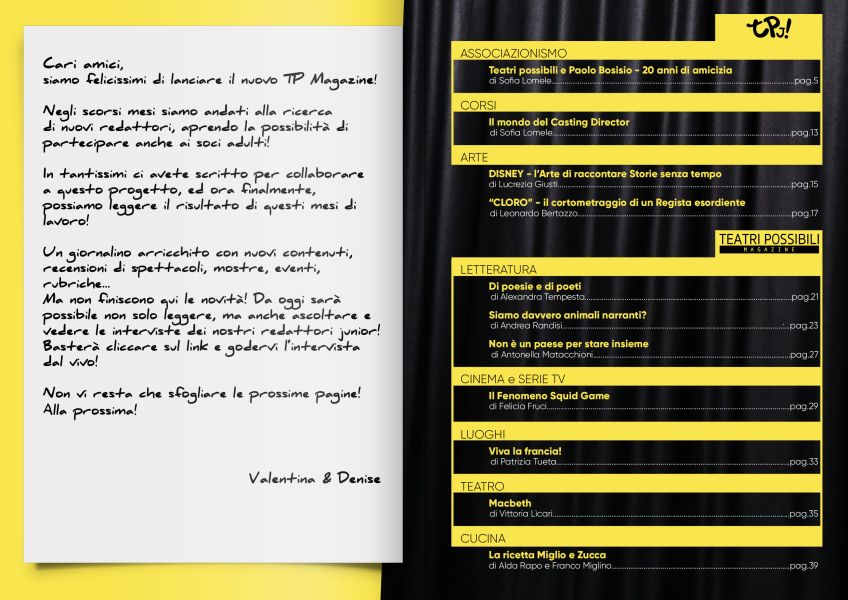 Magazine Teatri Possibili