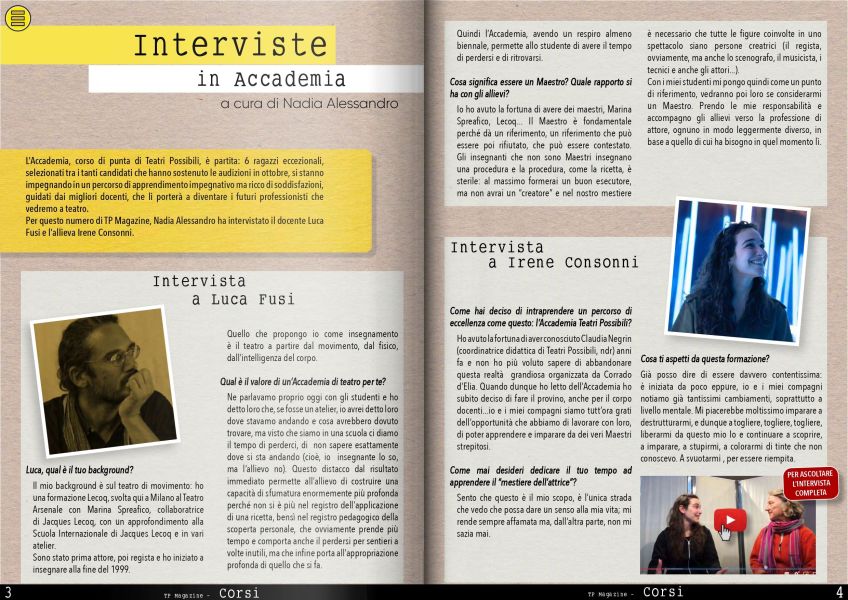 Teatri possibili magazine