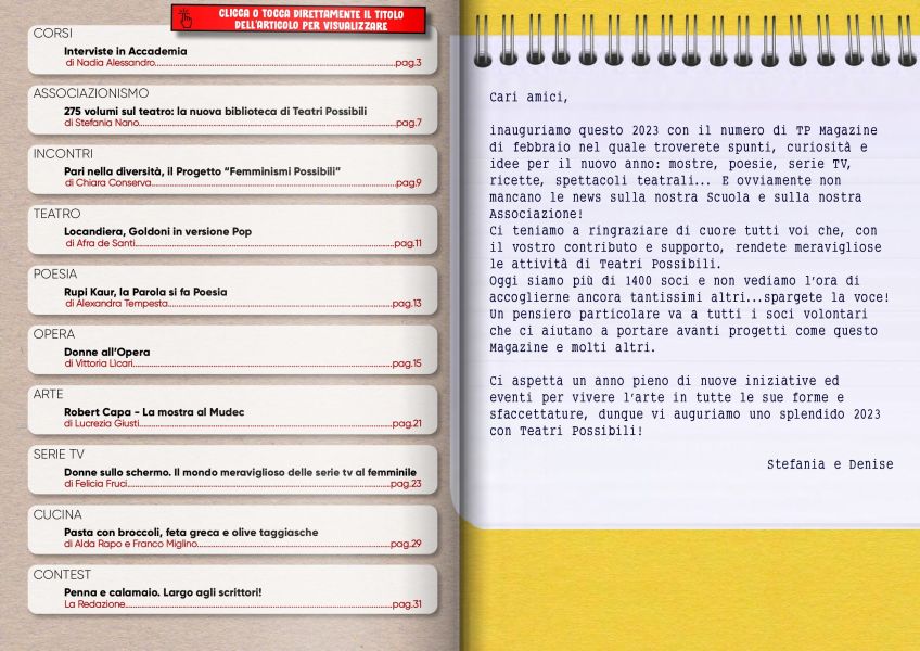 Teatri possibili magazine